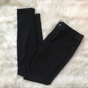Simply Vera Vera Wang Black Stretch Dress Pants